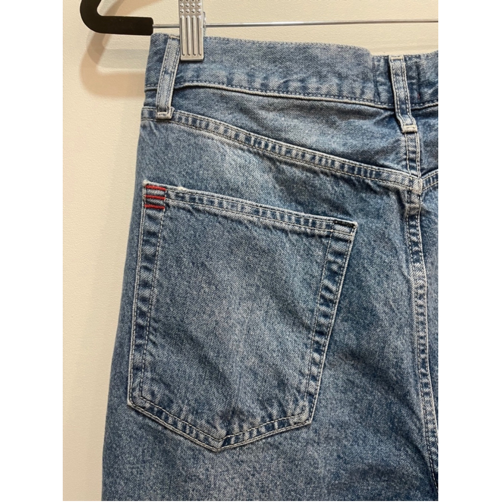 BDG Urban Outfitters High Rise Baggy Jeans 29 Raw Hem Distressed Skater - Picture 5 of 11
